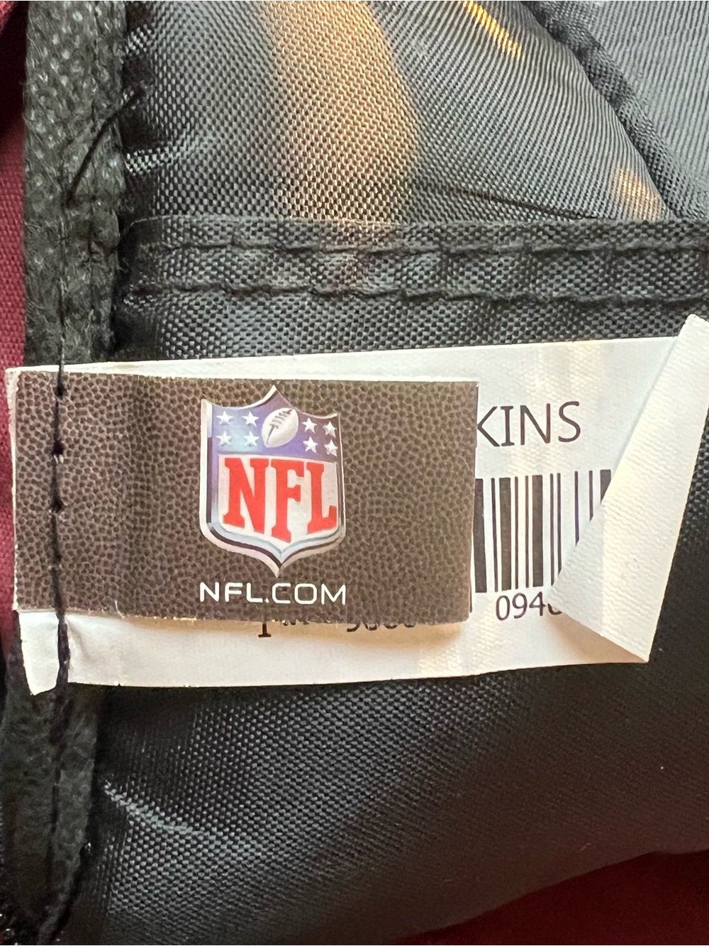 Washington Redskins NFL Backpack - Picture 4 of 6